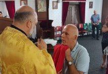 Света Литургија во црквата Света Богородица – Пречиста во Ливерпул