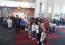 Света Литургија во Соборната црква Раѓање на Пресвета Богородица во Сиденхам (27-ма Недела по Педесетница)