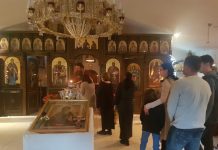 Света Литургија во манастирот Свети Прохор Пчински во Донибрук (28-ма Недела по Педесетница)