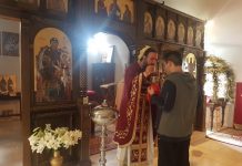 Света Литургија во манастирот Свети Прохор Пчински во Донибрук (29-та Недела по Педесетница)