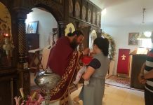 Света Литургија во манастирот Свети Прохор Пчински во Донибрук (30-та Недела по Педесетница)