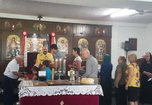 Света Литургија во црквата Света Богородица – Пречиста во Ливерпул