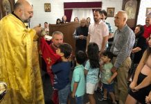 Света Литургија во црквата Света Богородица – Пречиста во Ливерпул (30-та Недела по Педесетница)