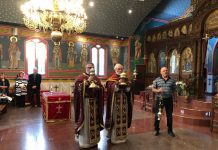 Света Литургија црквата Свети Илија во Футскрај (28-ма Недела по Педесетница)