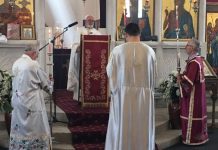 Божик во Соборната црква Раѓање на Богородица во Сиденхам