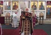 Света Литургија во Соборната Црква во Сиденхам (Обрезание Господово)