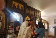 Света Литургија во манастирот Свети Прохор Пчински во Донибрук (Обрезание Господово)