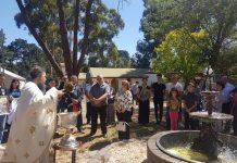 Богојавление во манастирот Свети Прохор Пчински во Донибрук