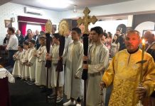 Божик во црквата Света Богородица - Пречиста во Ливерпул