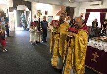 Света Литургија и вечерна богослужба во црквата Света Богородица - Пречиста во Ливерпул