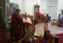 Втор ден Божик – Литургија во црквата Свети Никола во Престон