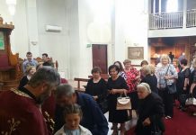 Трет ден Божик – Литургија во црквата Свети Никола во Престон