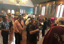 Света Литургија во црквата Свети Илија во Футскрај (Недела пред Божик)