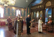 Света Литургија во црквата Свети Илија во Футскрај (35 Недела по Педесетница)