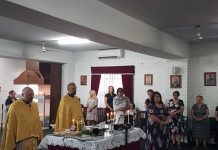 Света Литургија во црквата Света Богородица – Пречиста во Ливерпул