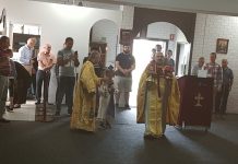 Света Литургија во црквата Света Богородица – Пречиста во Ливерпул (Недела на Блудниот син)