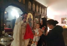 Света Литургија во манастирот Свети Прохор Пчински во Донибрук (Недела на Митарот и Фарисејот)