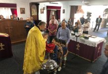 Света Литургија во црквата Света Богородица – Пречиста во Ливерпул (Недела на Митарот и Фарисејот)