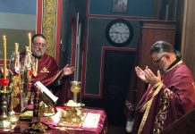 Света Литургија во црквата Свети Илија во Футскрај (Недела на Блудниот син)