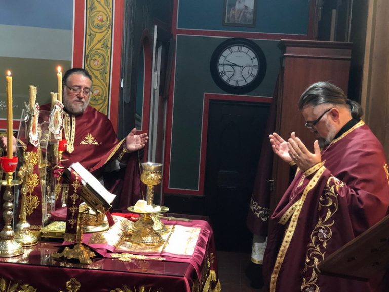 Света Литургија во црквата Свети Илија во Футскрај (Недела на Блудниот син)