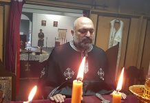 Литургија на Претходно осветени Дарови во црквата Света Богородица во Ливерпул