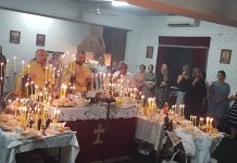 Акатист кон Пресвета Богородица и Мало повечерие во црквата Света Богородица – Пречиста во Ливерпул