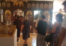 Света Литургија во манастирот Свети Прохор Пчински во Донибрук (Задушница)