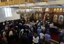 Света Литургија во црквата Света Петка во Мил Парк (Тодорова сабота)