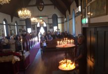 Света Литургија во црквата Свети Никола во Перт (Втора Недела од Великиот пост)