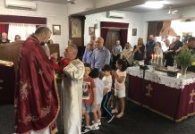 Света Литургија во црквата Света Богородица – Пречиста во Ливерпул (Втора Недела од Великиот пост)