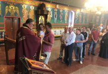 Света Литургија во црквата Свети Илија во Футскрај (Месопусна недела)