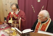 Четврта Недела од Великиот Пост и Благовештение во црквата Света Злата Мегленска во Хоперс Кросинг