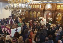 Велика Сабота – Вечерна со Света Василиева Литургија во црквата Света Петка во Мил Парк