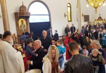 Воскресение Христово – Велигден во црквата Света Злата Мегленска во Хоперс Кросинг