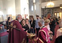 Четврта Недела од Великиот Пост и Благовештение во Соборната црква во Сиденхам