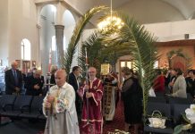 Празникот Цветници во Соборната Црква Раѓање на Пресвета Богородица во Сиденхам