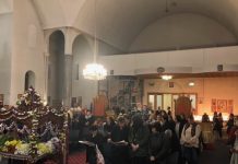 Служба на Светите Христови страдања и Оплакувањето Христово во Соборната Црква во Сиденхам