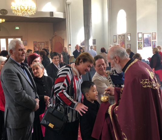 Втор ден Велигден во Соборната црква Раѓање на Пресвета Богородица во Сиденхам