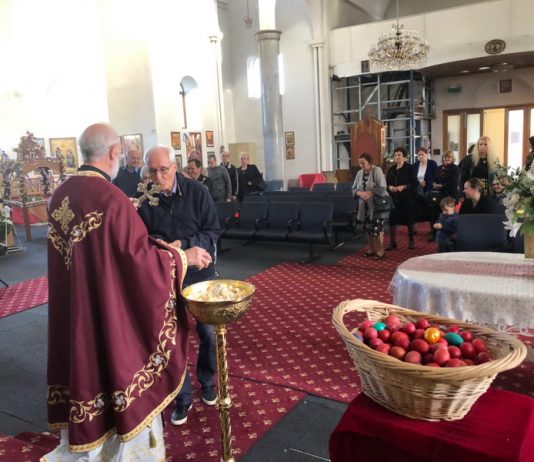 Трет ден Велигден во Соборната црква Раѓање на Пресвета Богородица во Сиденхам