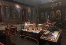 Акатист на Пресвета Богородица во црквата Свети Пророк Илија во Футскреј