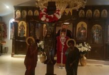 Царски часови и Вечерна богослужба во манастирот Свети Прохор Пчински во Донибрук