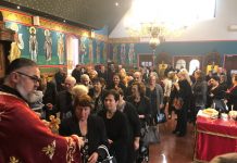 Втор ден Велигден во црквата Свети Илија во Футскреј