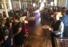 Четврта Недела од Великиот Пост и Благовештение во црквата Свети Никола во Перт