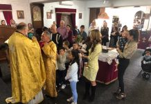 Света Литургија во црквата Света Богородица – Пречиста во Ливерпул (5-та Недела од Великиот пост)