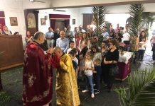 Празникот Цветници во црквата Света Богородица – Пречиста во Ливерпул