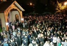 Воскресение Христово во црквата Свети Никола во Престон