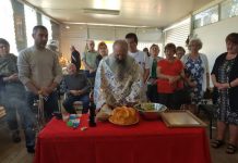 Прославен празникот на Свети Георгиј Победоносец во црквата Успение на Богородица во Бризбен