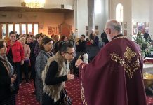 Празникот Свети Георгиј (Ѓурѓовден) во Соборната црква Раѓање на Пресвета Богогородица во Сиденхам