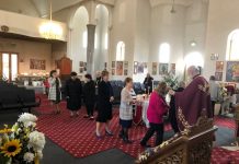 Света Литургија во Соборната црква Раѓање на Пресвета Богородица во Сиденхам