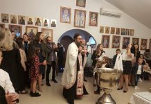 Света Литургија и Крштение во манастирот Свети Прохор Пчински во Донибрук (Томина недела)